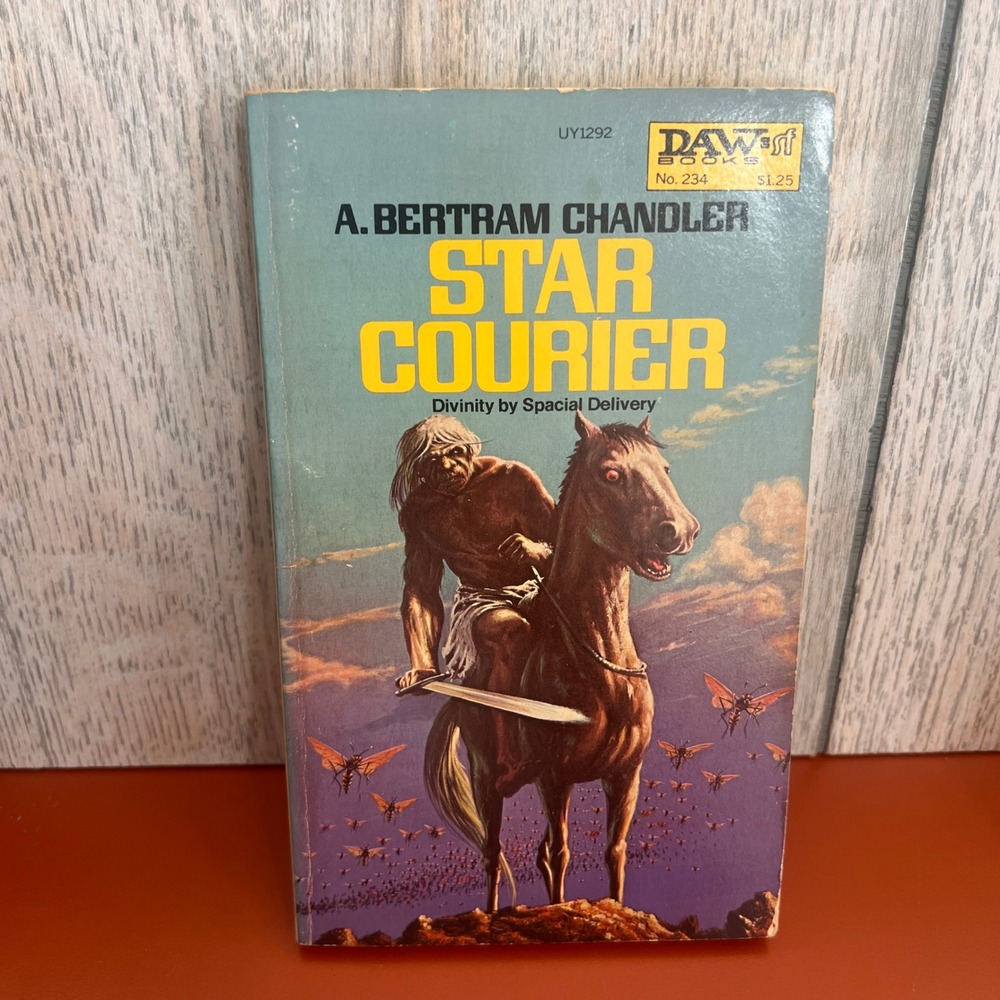 Star‎ Courier A Bertram Chandler 1977 First DAW Printing No 234 Sci-Fi Paperback